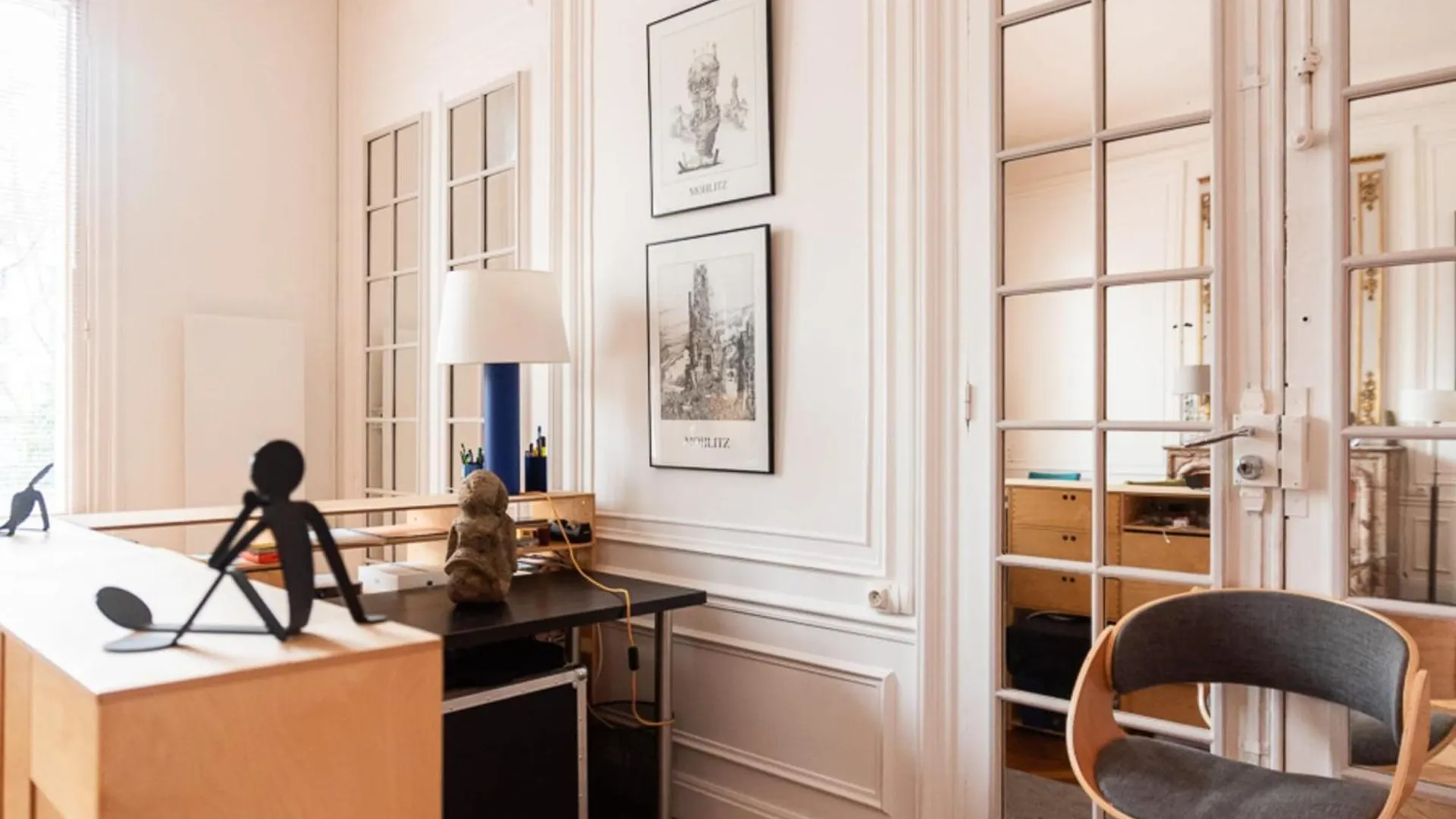Apartment Spacious Nest With Terrace Near Batignolles Paris